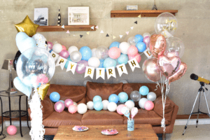 Party balloon decoration