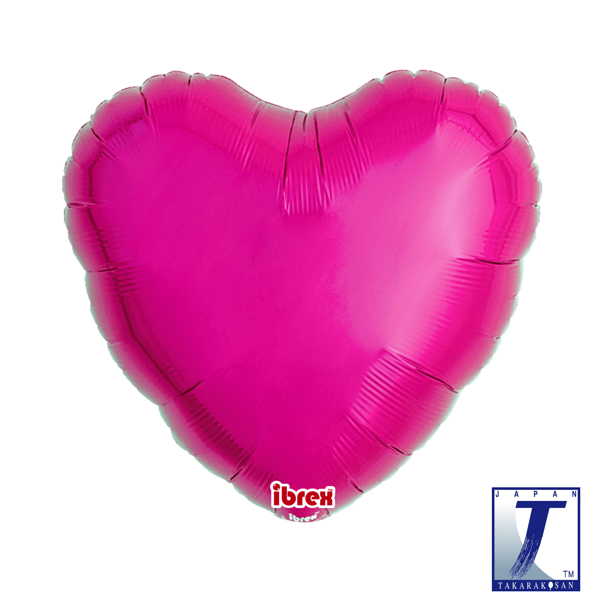 ibrex Heart 14" Metallic Magenta