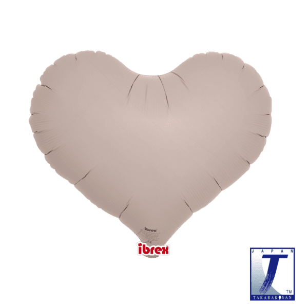 ibrex Jelly Heart 14" Warm Gray
