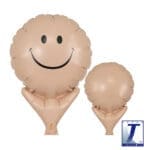 Smiley Face Beige