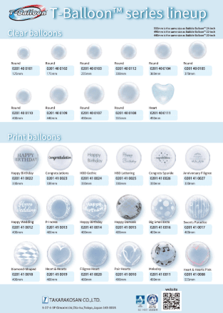 Bubble Balloon – Product Catalog 2025 – 2 Bubble Balloon - Product Catalog 2025 - 2